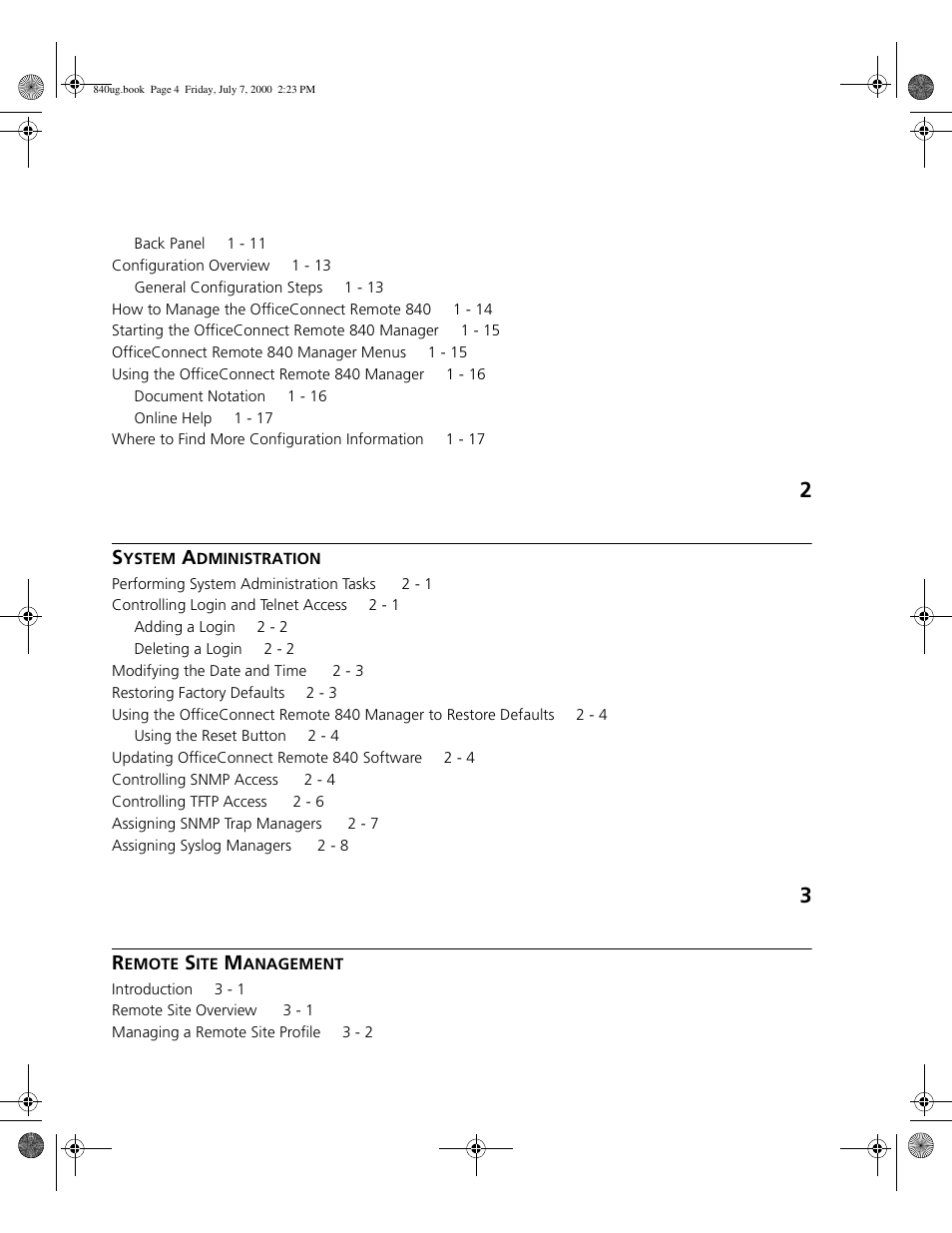 3Com 3C840 User Manual | Page 4 / 222