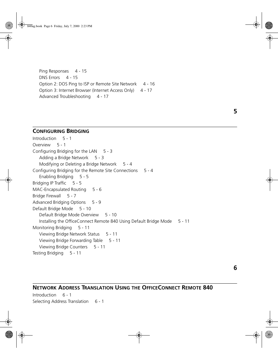 3Com 3C840 User Manual | Page 6 / 222