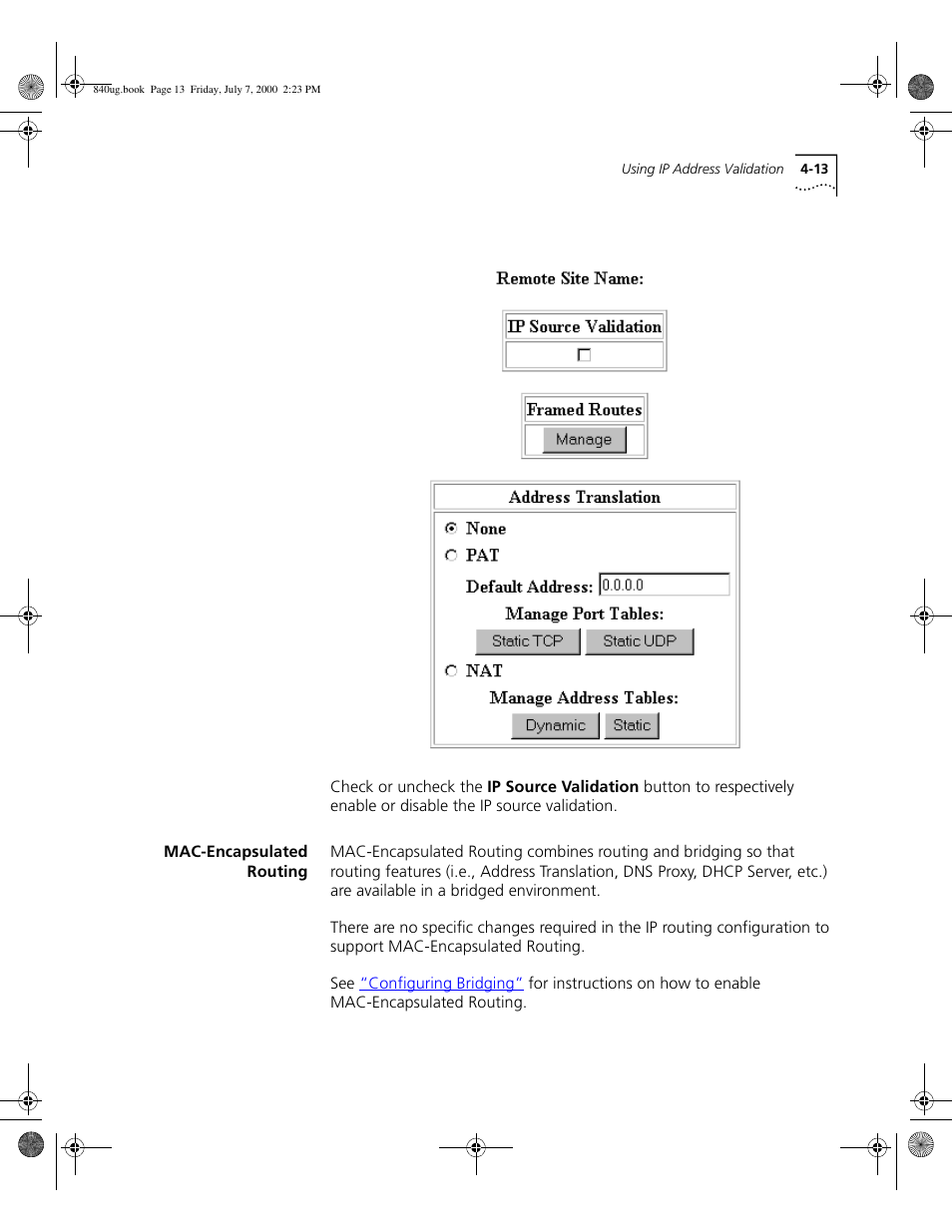 Mac-encapsulated routing | 3Com 3C840 User Manual | Page 67 / 222