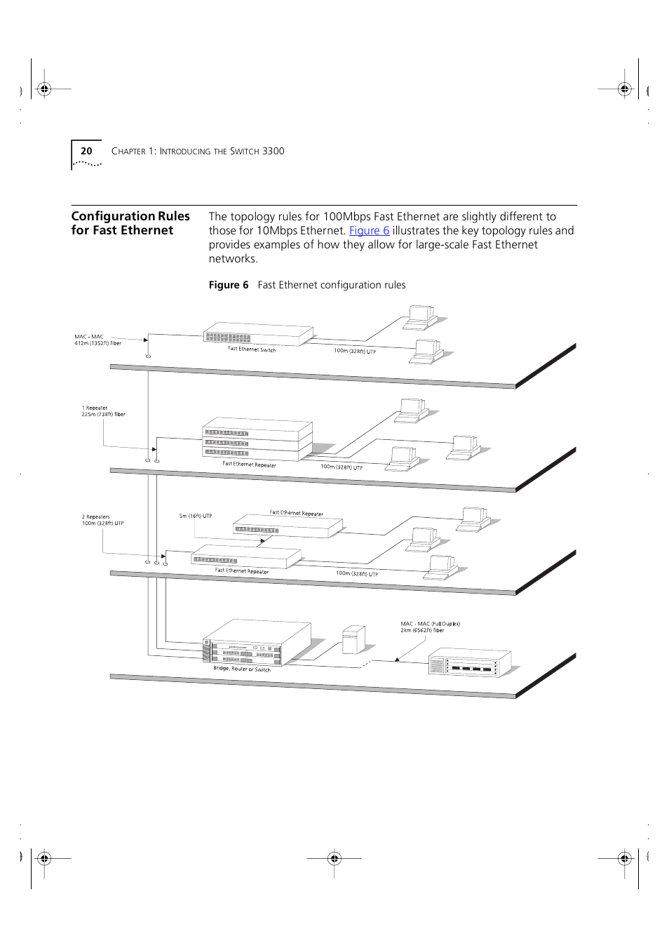 Configuration rules for fast ethernet | 3Com 3C16980 User Manual | Page 20 / 62