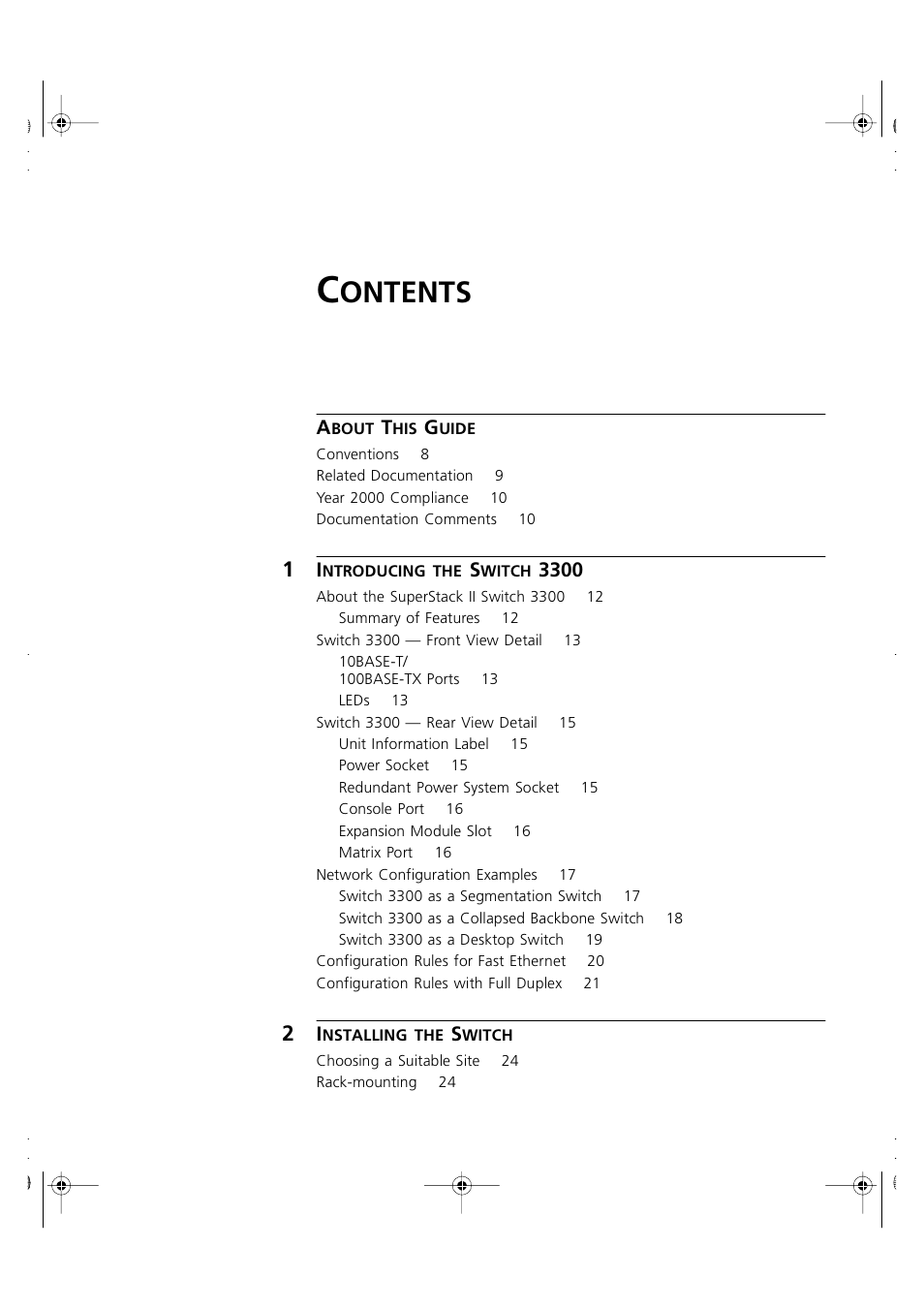 3Com 3C16980 User Manual | Page 3 / 62