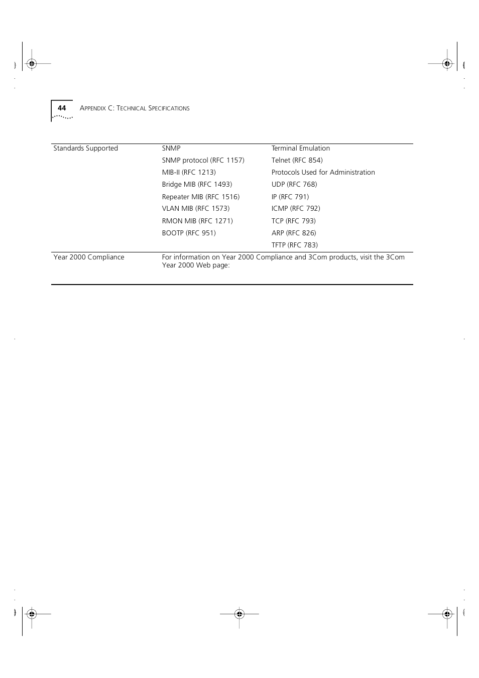 3Com 3C16980 User Manual | Page 44 / 62