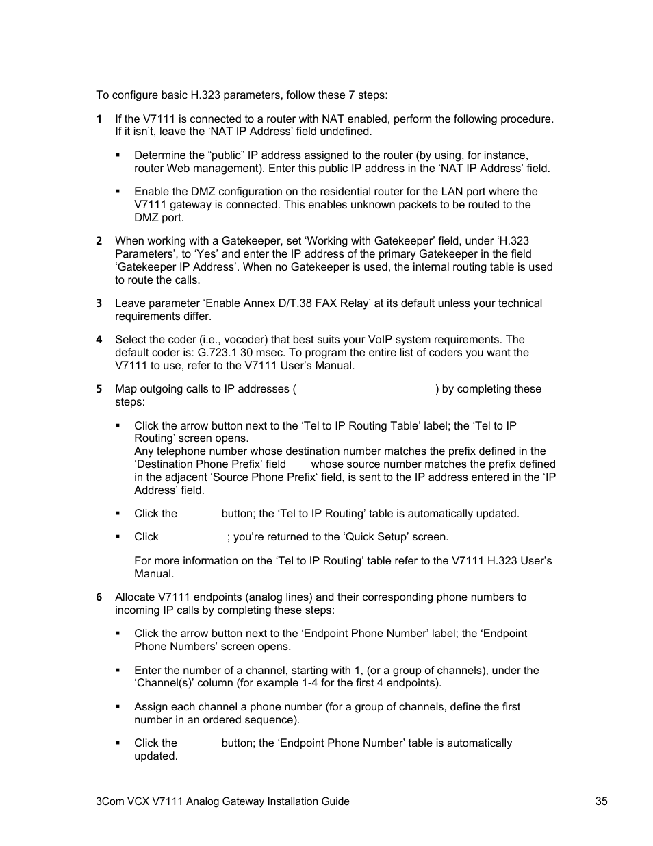 3Com V7111 User Manual | Page 35 / 71