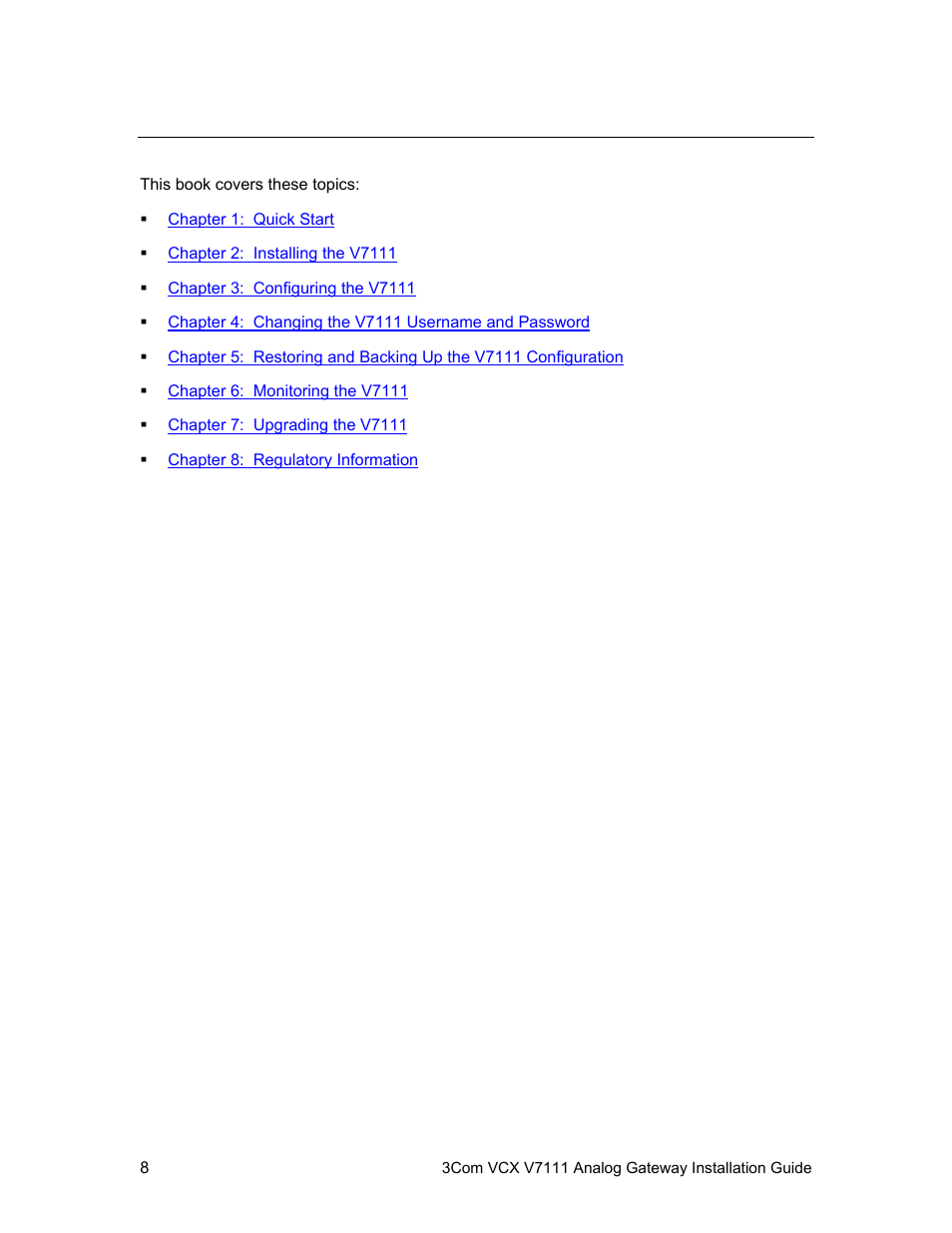How to use this guide | 3Com V7111 User Manual | Page 8 / 71