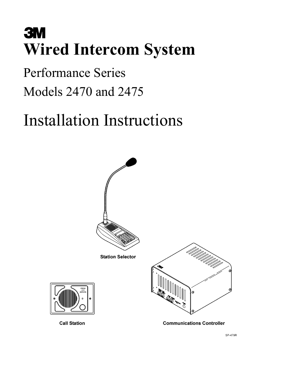 3M 2475 User Manual | 27 pages