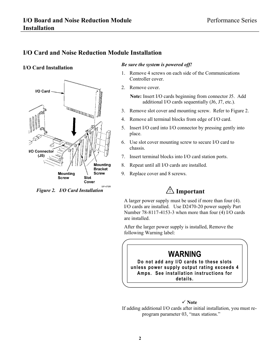 Warning | 3M 2475 User Manual | Page 6 / 27