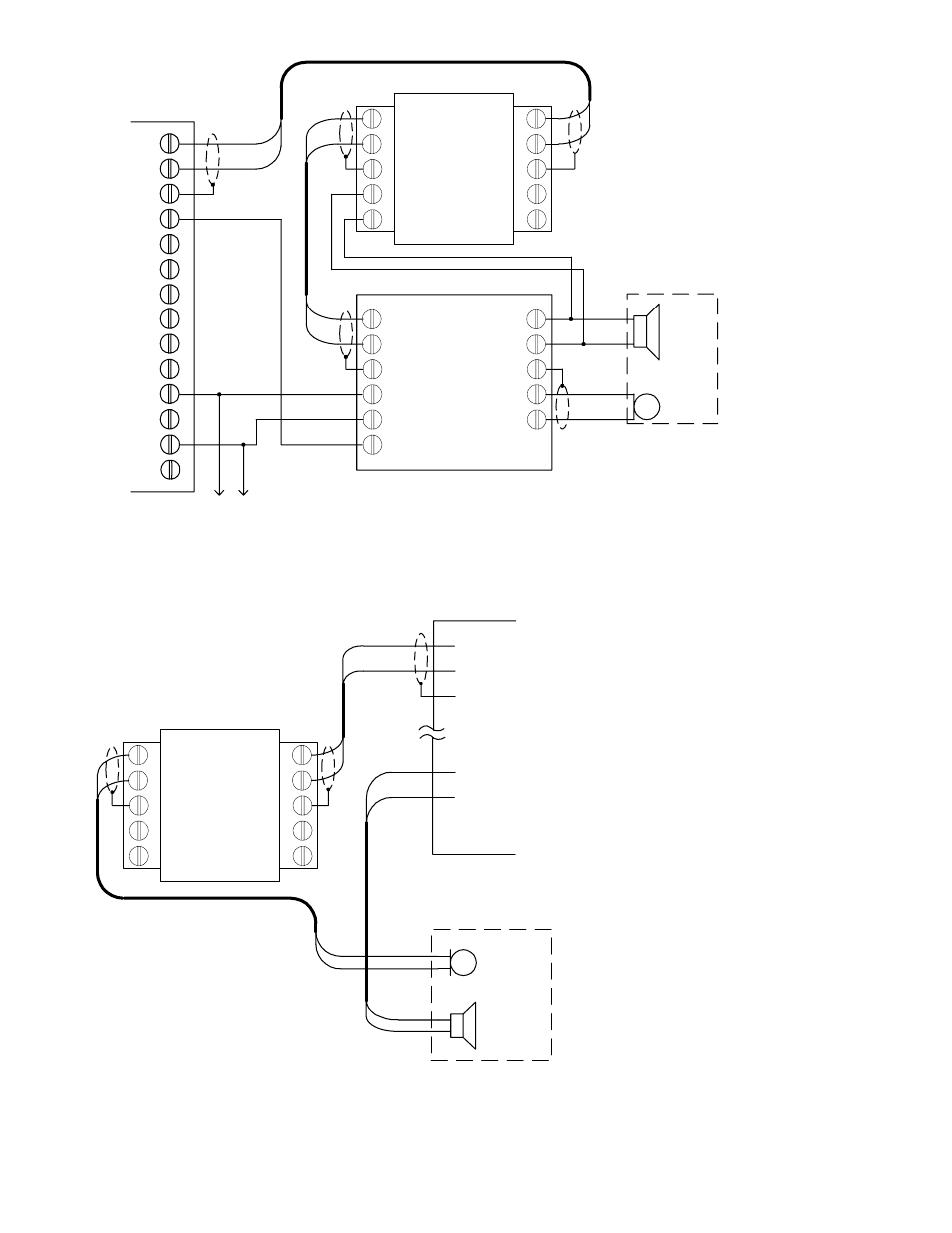 Menu post to vehicle detector, 3m base station, A121 noise reduction module 3m audio-level control | 3M A121 User Manual | Page 5 / 9