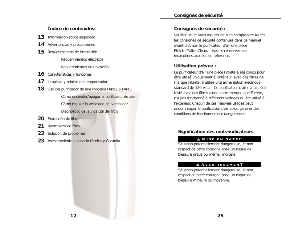 3M FAP03 User Manual | Page 14 / 20