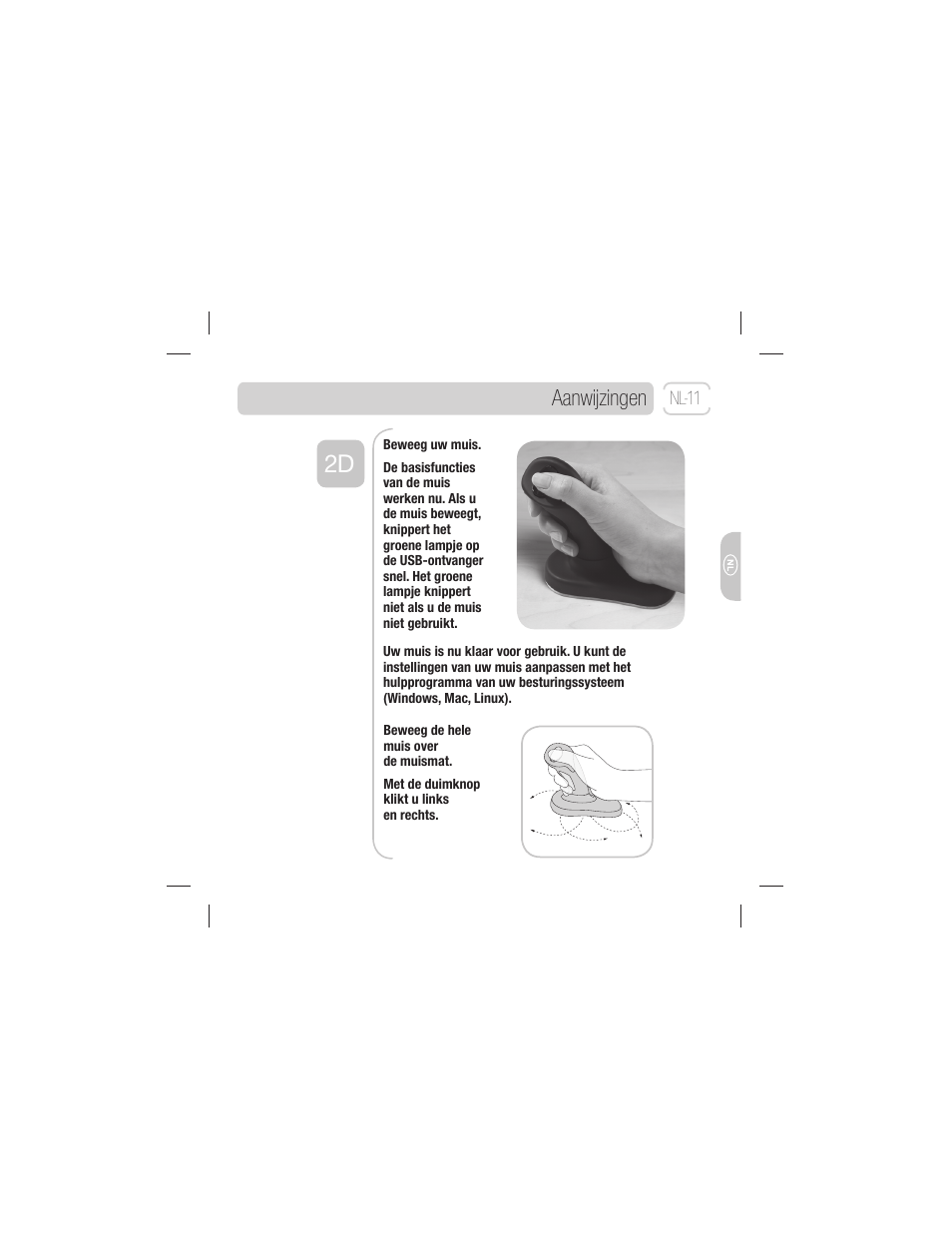 Aanwijzingen | 3M EM 550GPS User Manual | Page 53 / 98