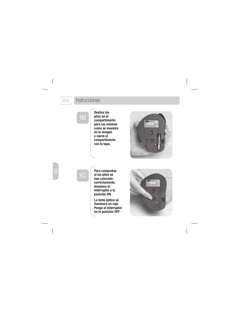 1b 1c | 3M EM 550GPS User Manual | Page 78 / 98
