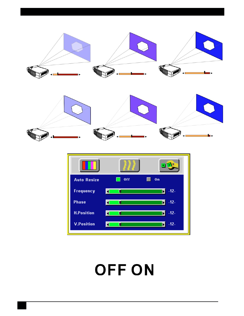 Image menu | 3M MP7720 User Manual | Page 18 / 34
