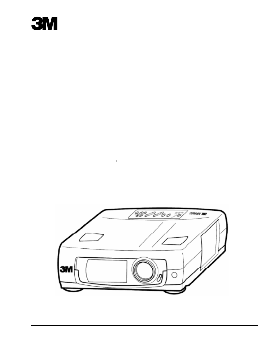 3M MP8630 User Manual | 28 pages
