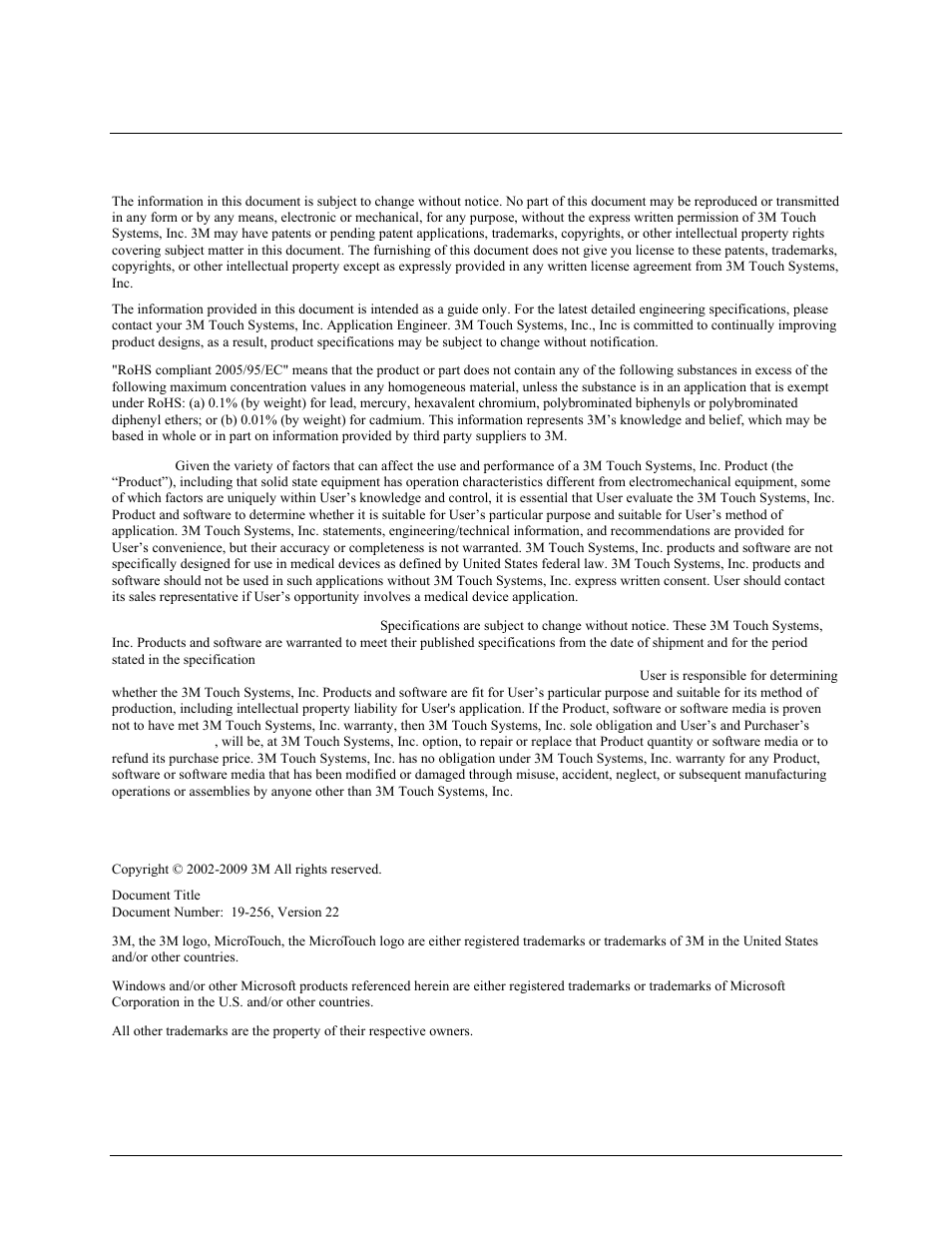3M Systems EX II 3700SP User Manual | Page 2 / 33