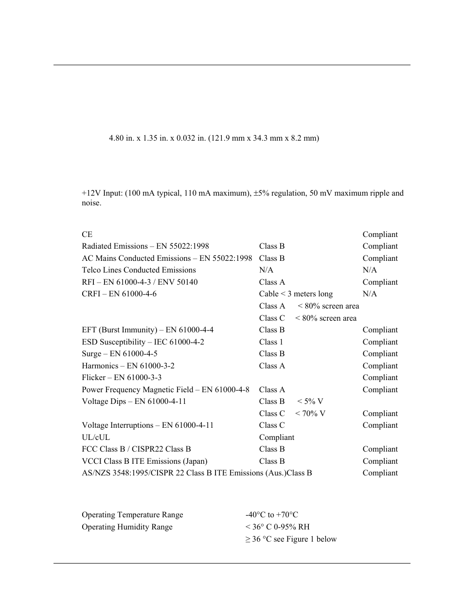 Controller technical specifications | 3M Systems EX II 3700SP User Manual | Page 30 / 33