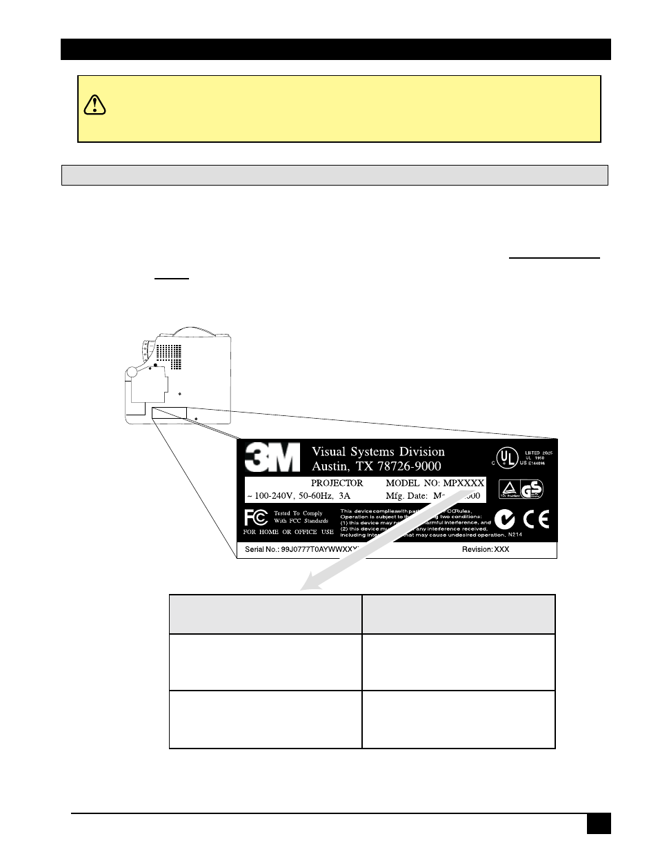 3M MP7730B User Manual | Page 31 / 36