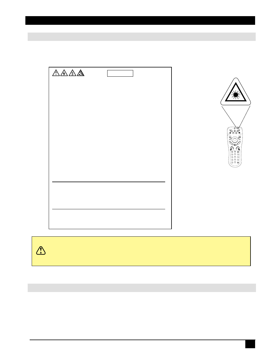 Caution introduction, Product safety labels, Save these instructions | 3M MP7730B User Manual | Page 5 / 36