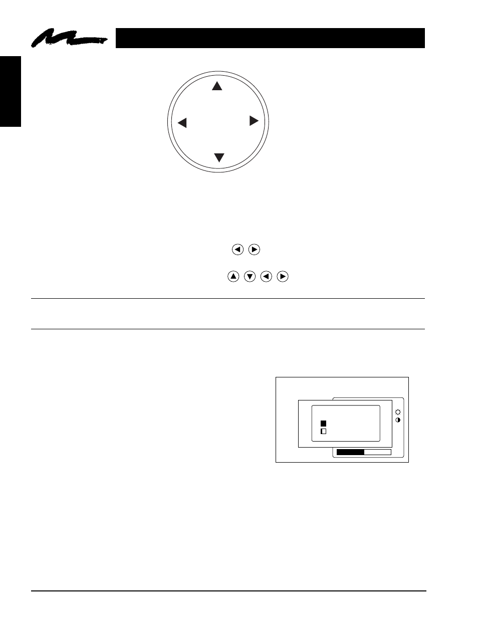 Section 4: adjustment and functions, 1 menu navigation, Menu | Factory default setting | 3M MP8725 User Manual | Page 10 / 33