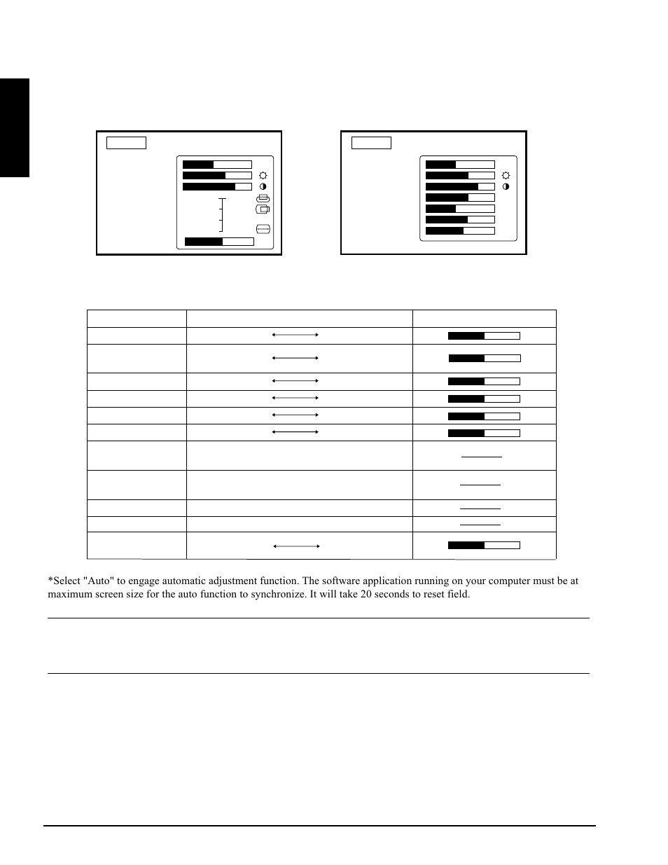 3 setup menu, 3 setup, English | 3M MP8725 User Manual | Page 12 / 33