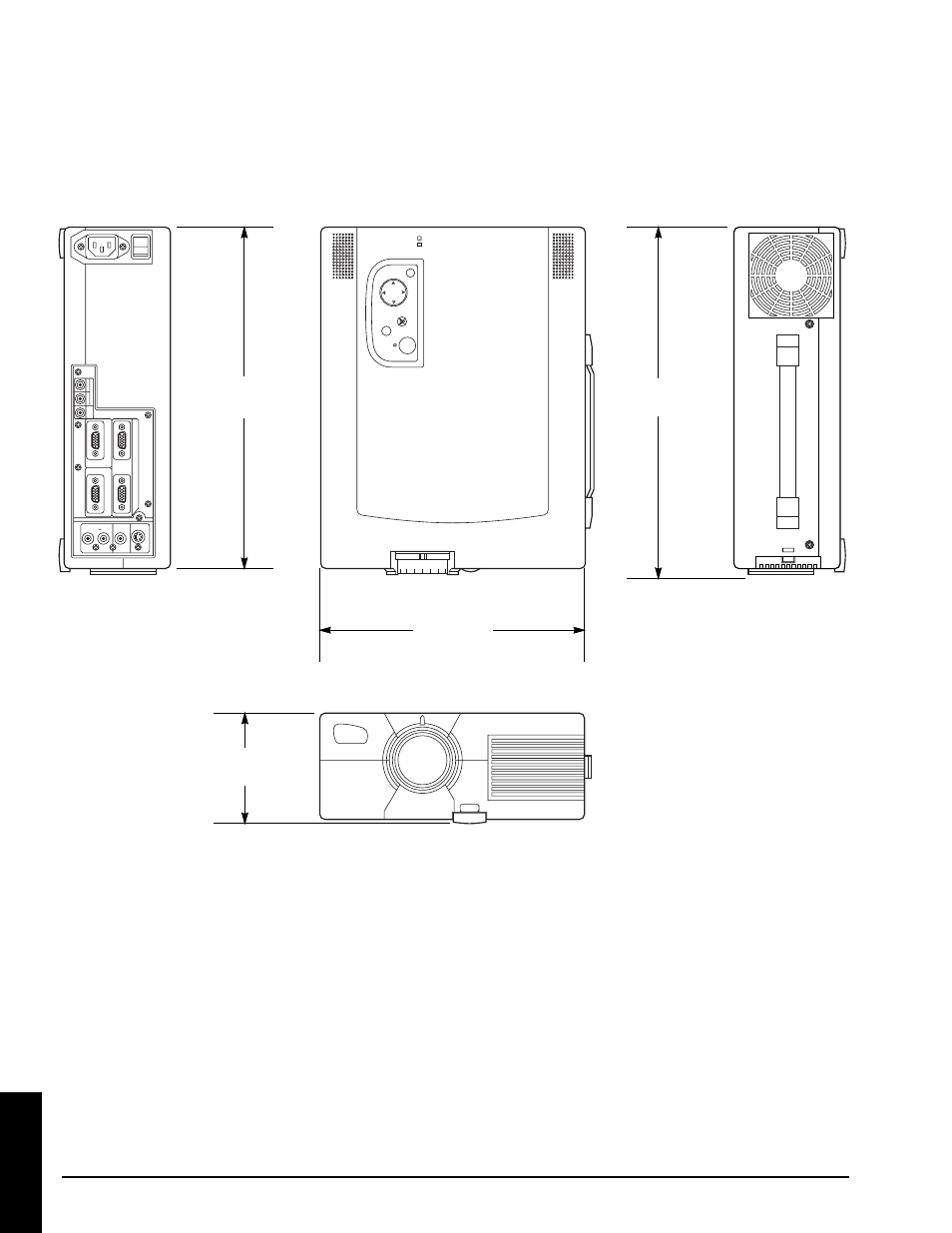 A.2 dimensions, A.2 dimension, Technical | 3M MP8725 User Manual | Page 22 / 33