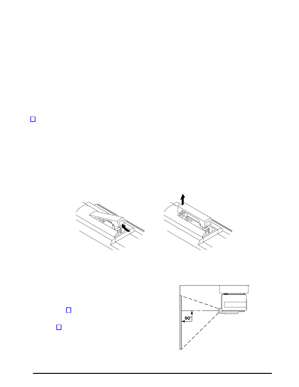 2. projector set up | 3M MP8650 User Manual | Page 13 / 32