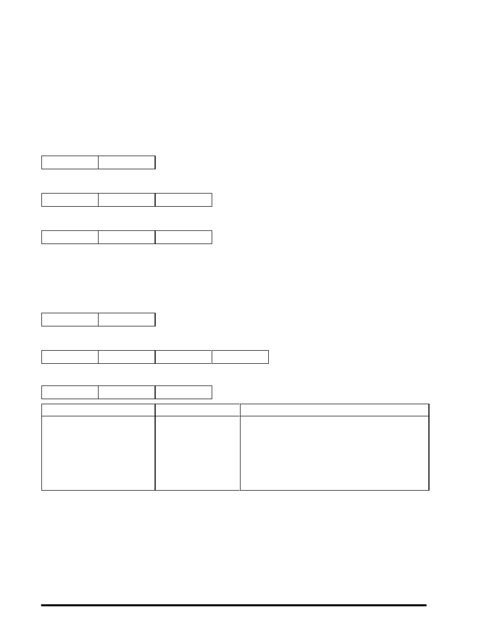 A–2. serial command codes | 3M MP8650 User Manual | Page 28 / 32