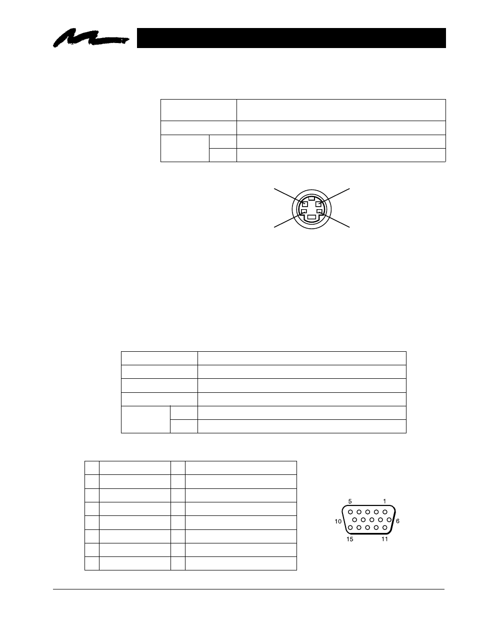 1 connection to the video signal terminal, 2 connection to the rgb signal terminal | 3M MP8640 User Manual | Page 19 / 28