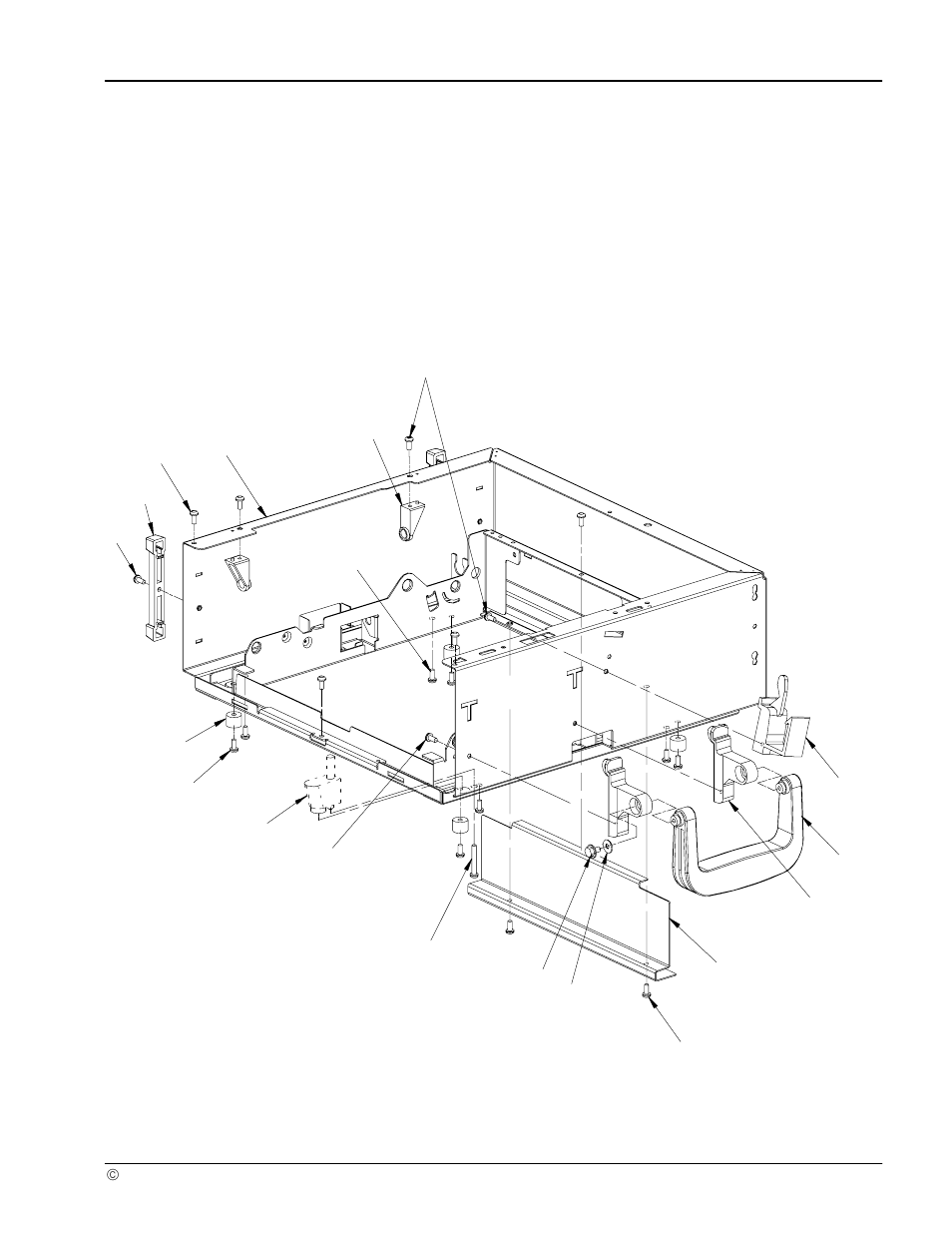 Section 5 fxl base assembly | 3M 9600 User Manual | Page 16 / 28