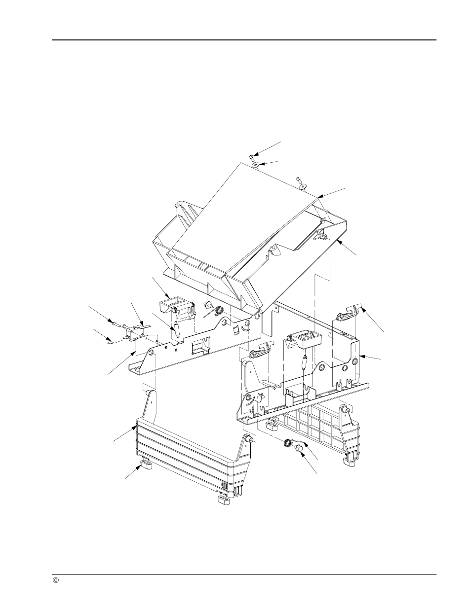 Section 6 frame assembly | 3M 9600 User Manual | Page 18 / 28