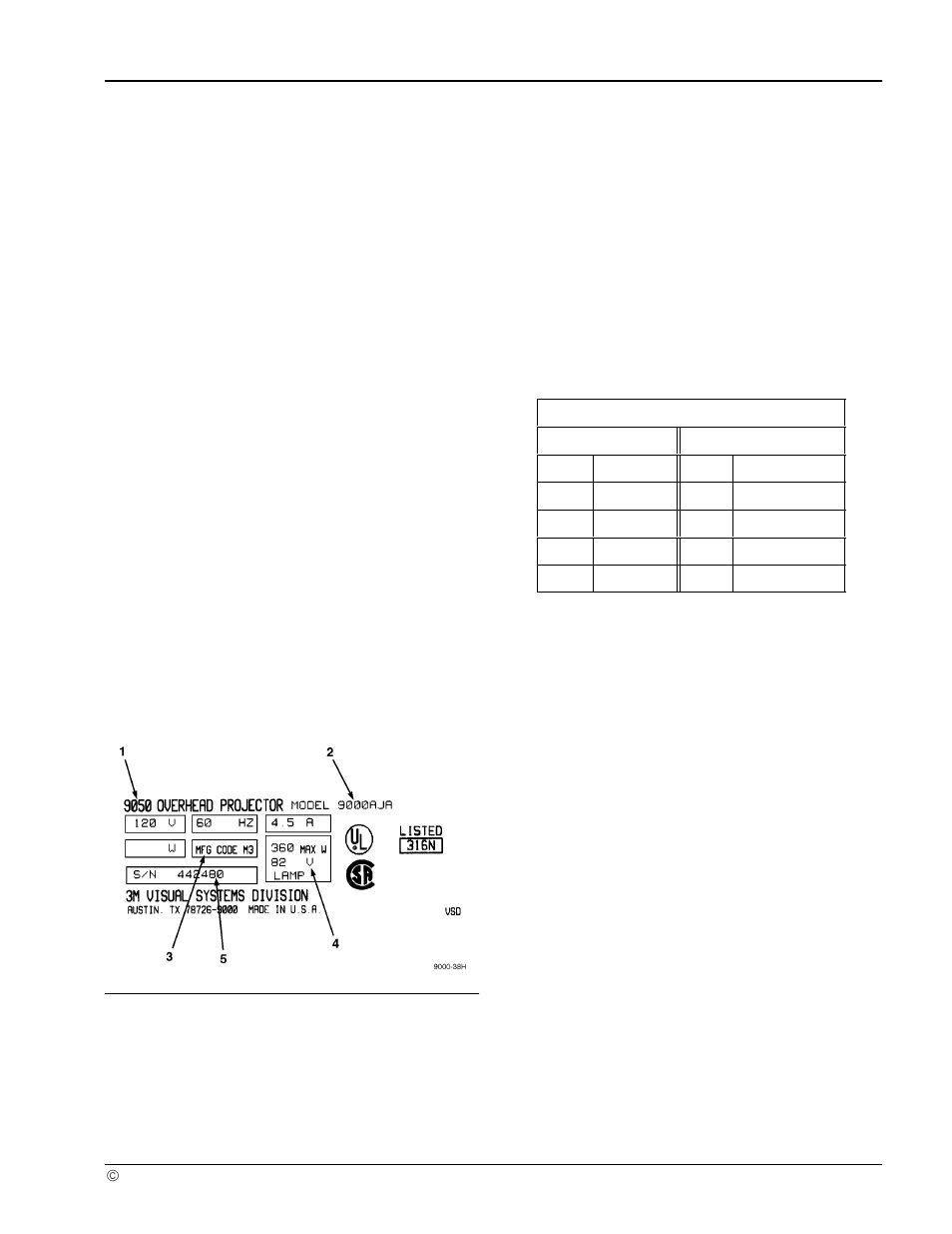 Introduction, Part numbers, Locating and identifying a part | Machine identification plate | 3M 9600 User Manual | Page 3 / 28