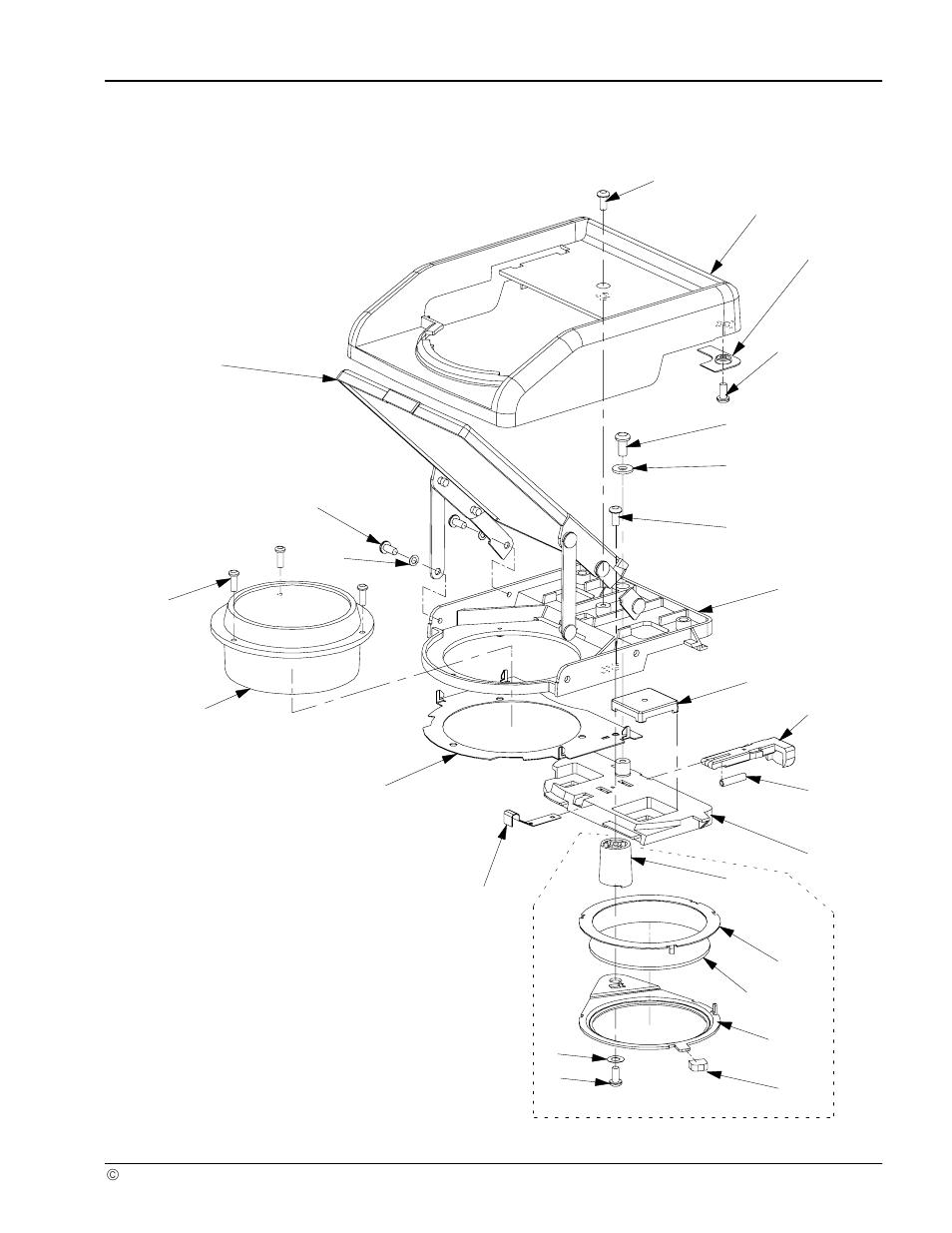 Section 1 open triplet head assembly | 3M 9600 User Manual | Page 8 / 28