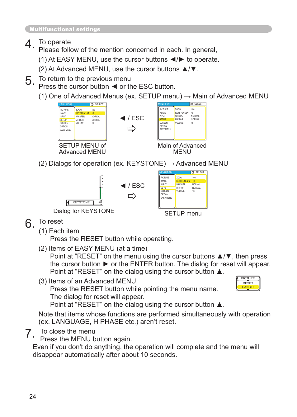 3M S15 User Manual | Page 24 / 55