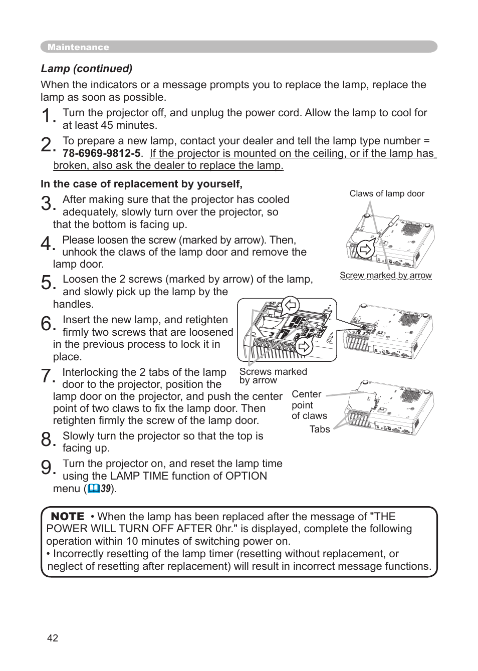 3M S15 User Manual | Page 42 / 55