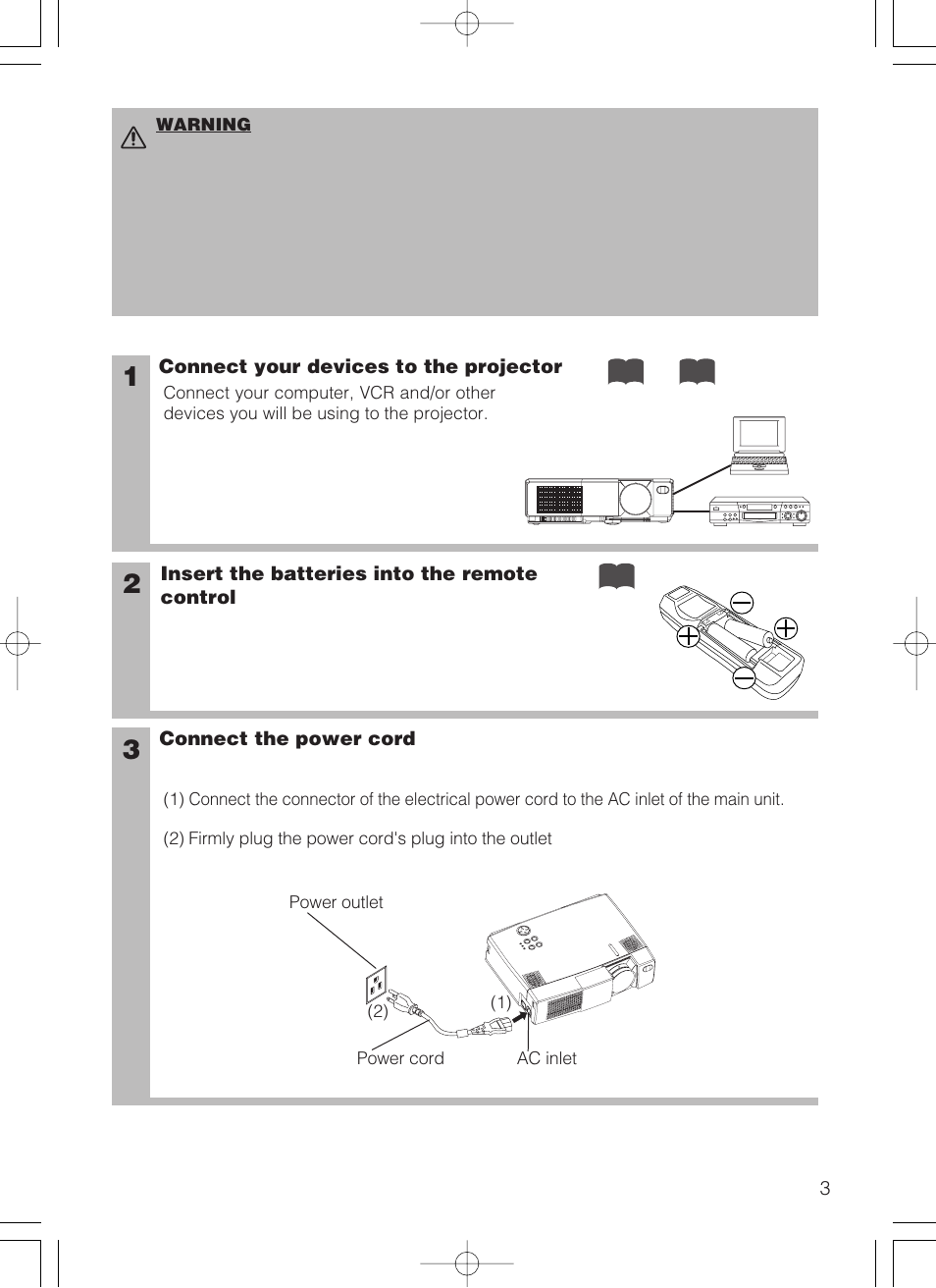 3M MP8749 User Manual | Page 4 / 41