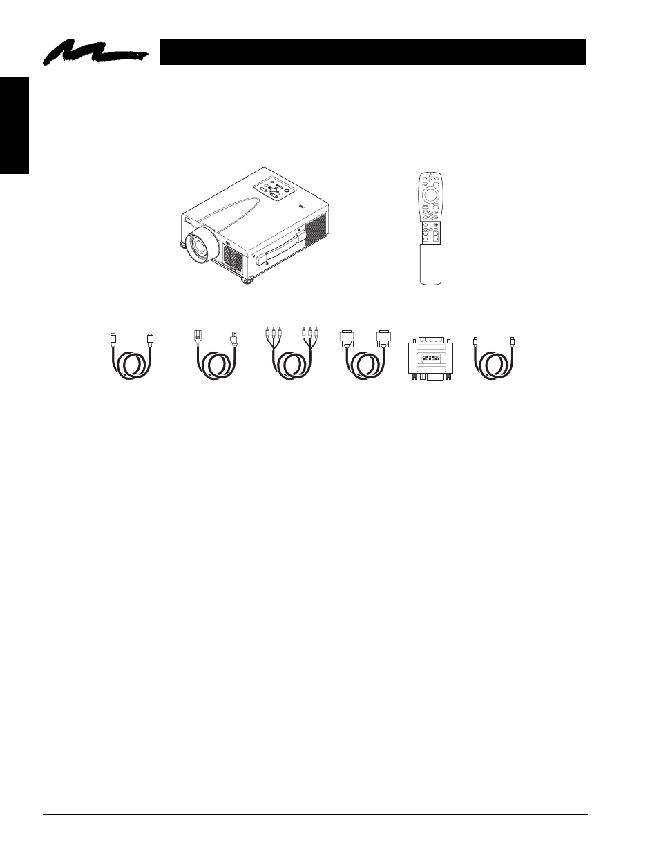 Unpack, 1 contents of shipping box, 2 optional accessories | 3 keep your packing materials, 4 what's next, Section 1: unpack, English, The 3m, Focus | 3M MP8670 User Manual | Page 7 / 38