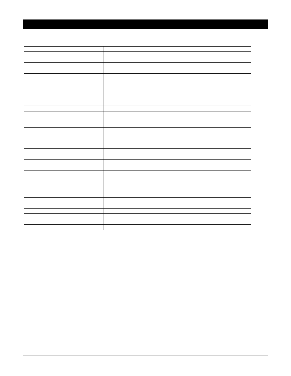 Section 8: product specifications, 1. technical specifications | 3M MP8750 User Manual | Page 23 / 26