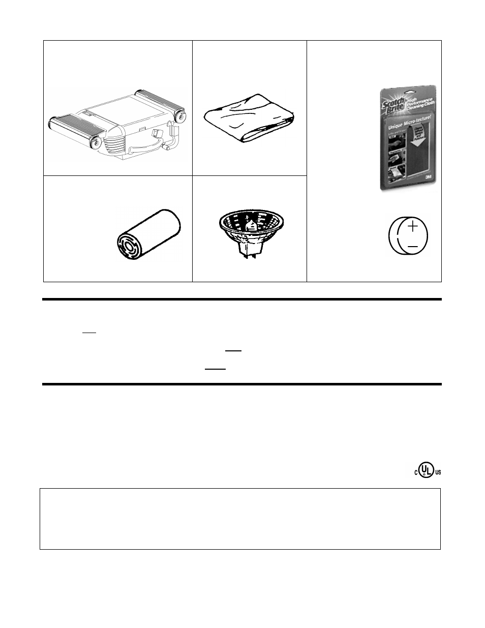 Accessories – accessoires – accessorios | 3M 1800 Series User Manual | Page 8 / 8