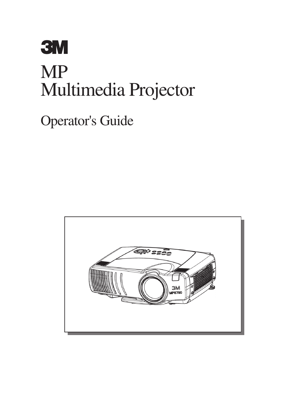 3M MP8790CN User Manual | 44 pages