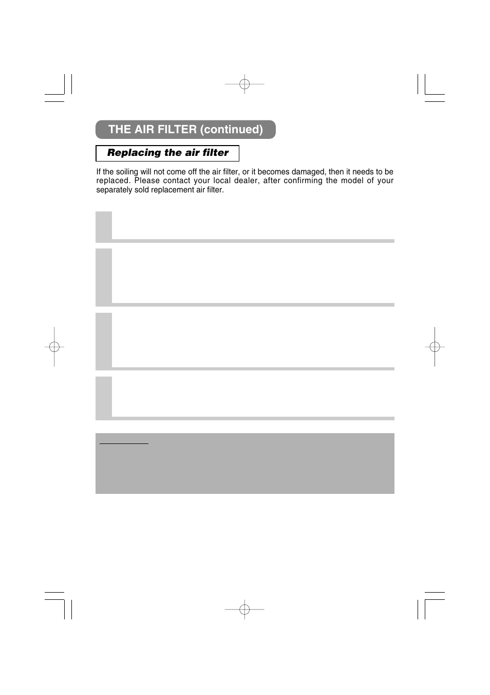 The air filter (continued) | 3M MP8790CN User Manual | Page 37 / 44