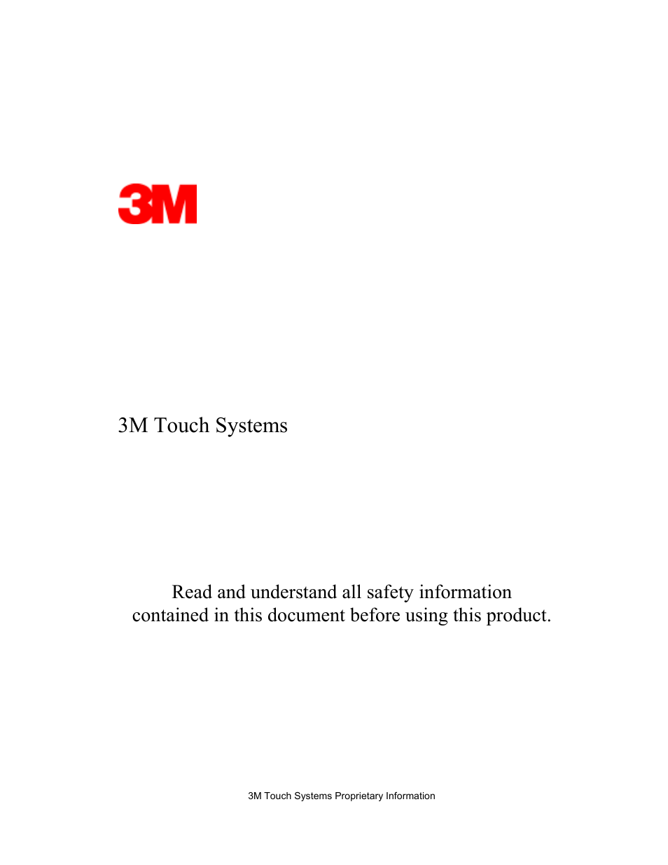 3M M150 User Manual | 37 pages