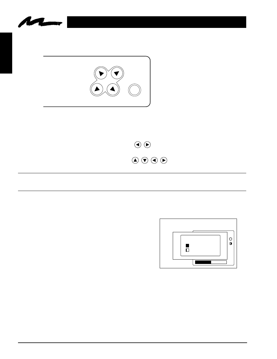 Section 4: adjustment nd functions, 1 menu navigation, Factory default setting | 3M MP8740 User Manual | Page 11 / 34