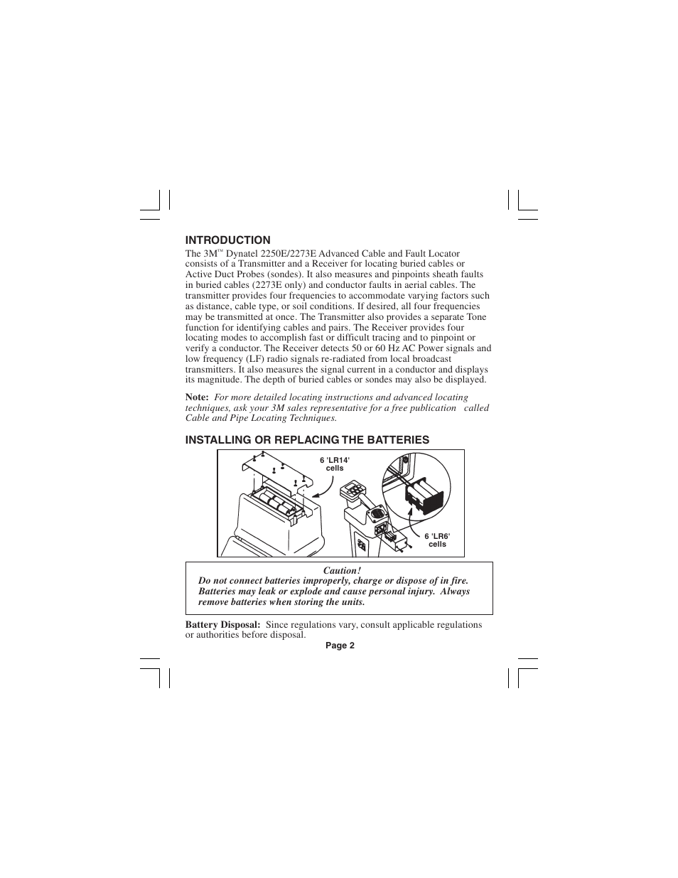 3M 2273E User Manual | Page 3 / 24