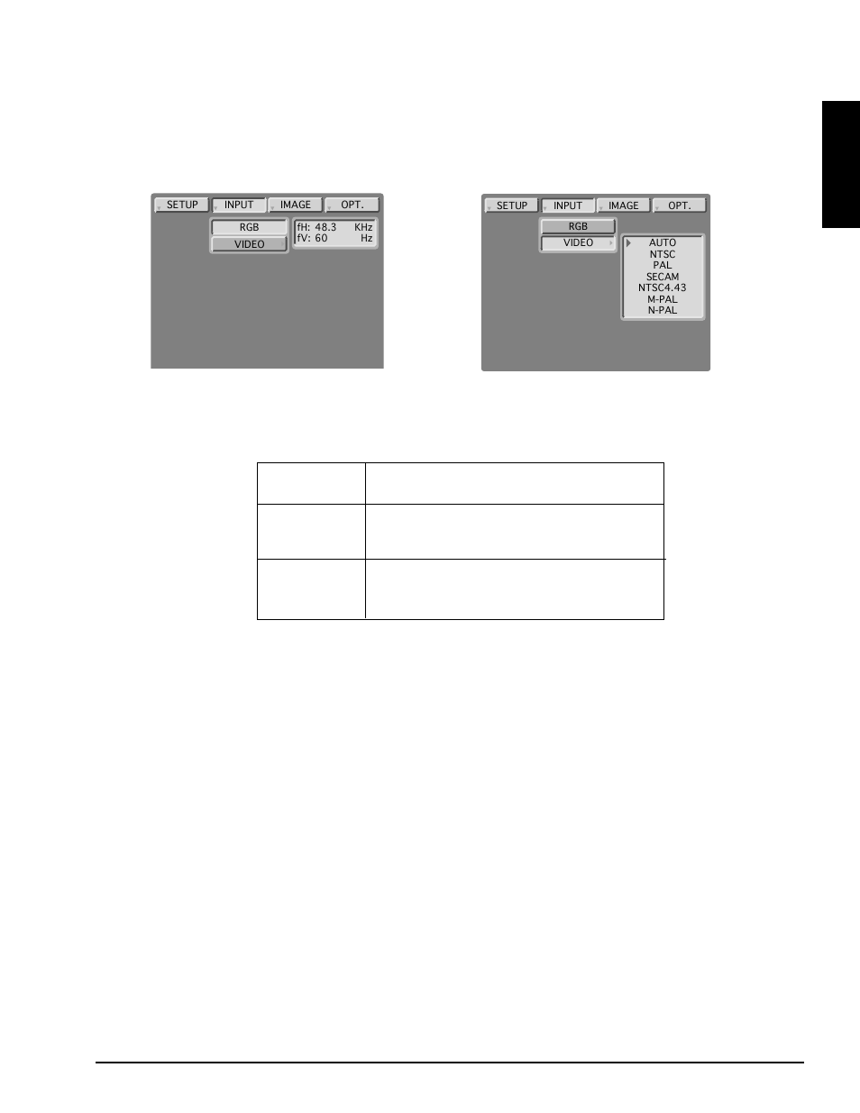 8 input, Input, English | 3M MP8770 User Manual | Page 18 / 39