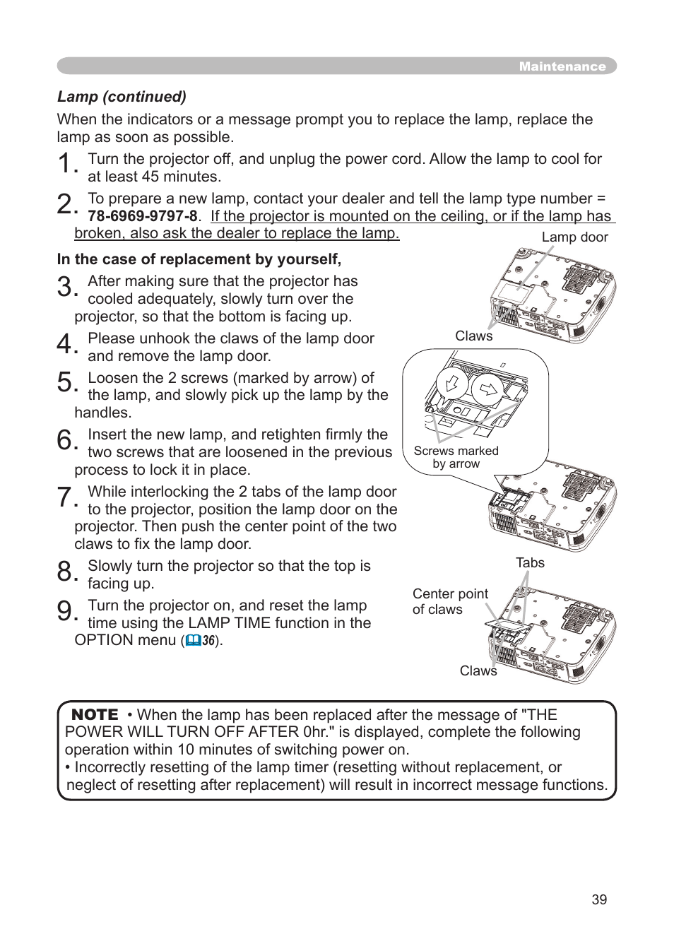 3M X68 User Manual | Page 39 / 51
