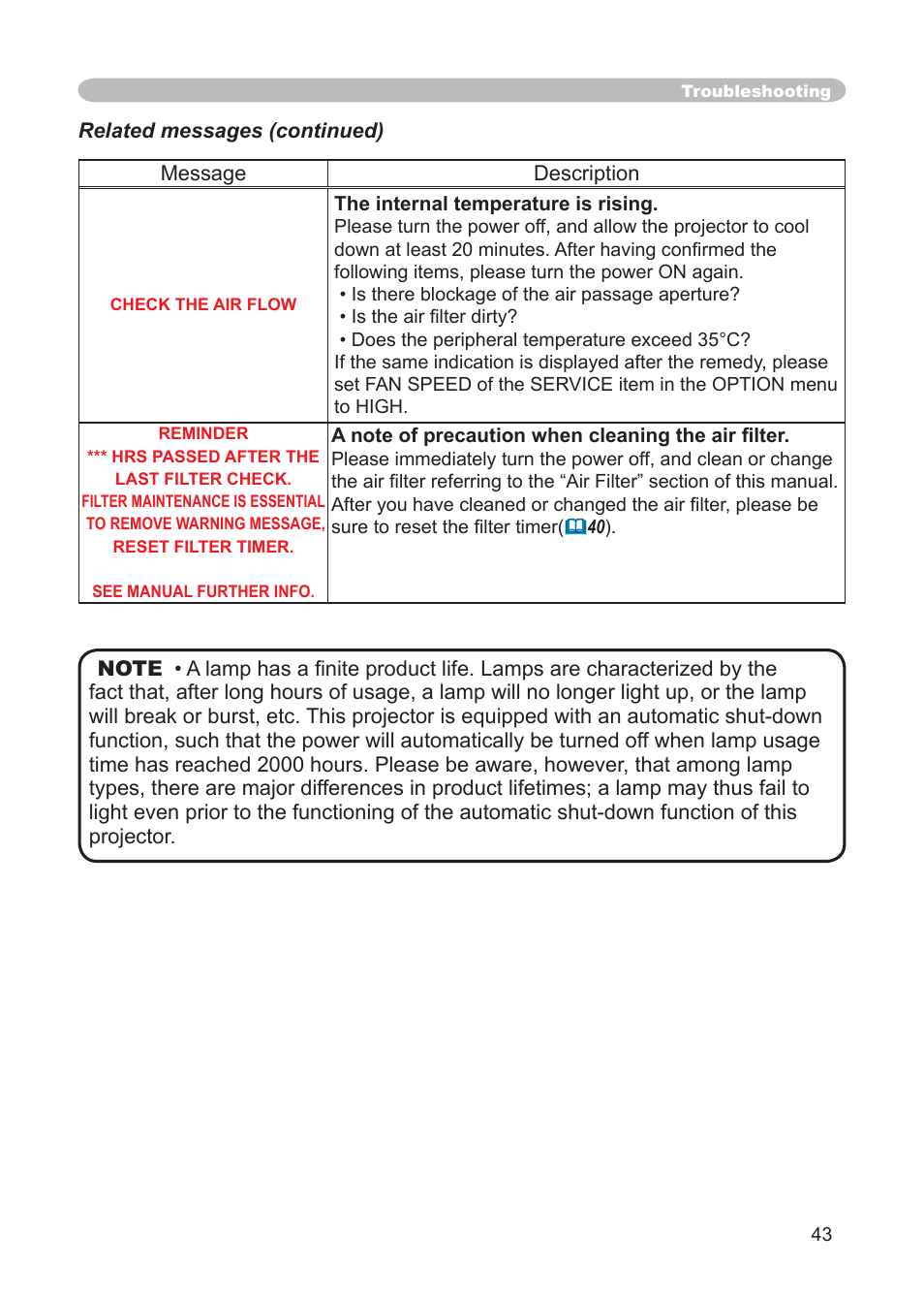 3M X68 User Manual | Page 43 / 51