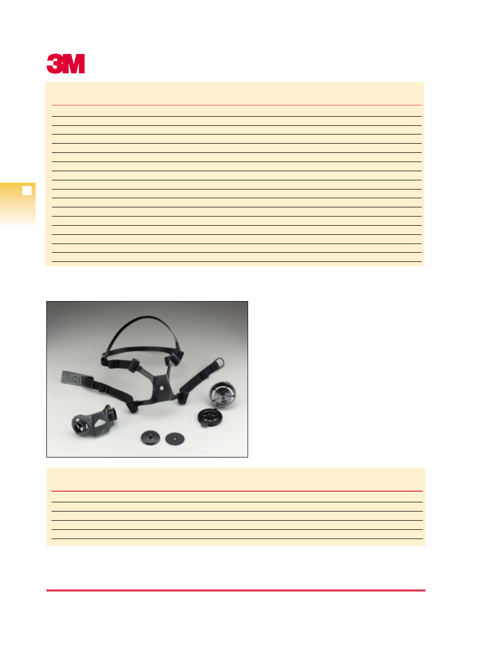 Replacement parts respirators, 7000 series, C124 | 3M 7000 Series User Manual | Page 11 / 11