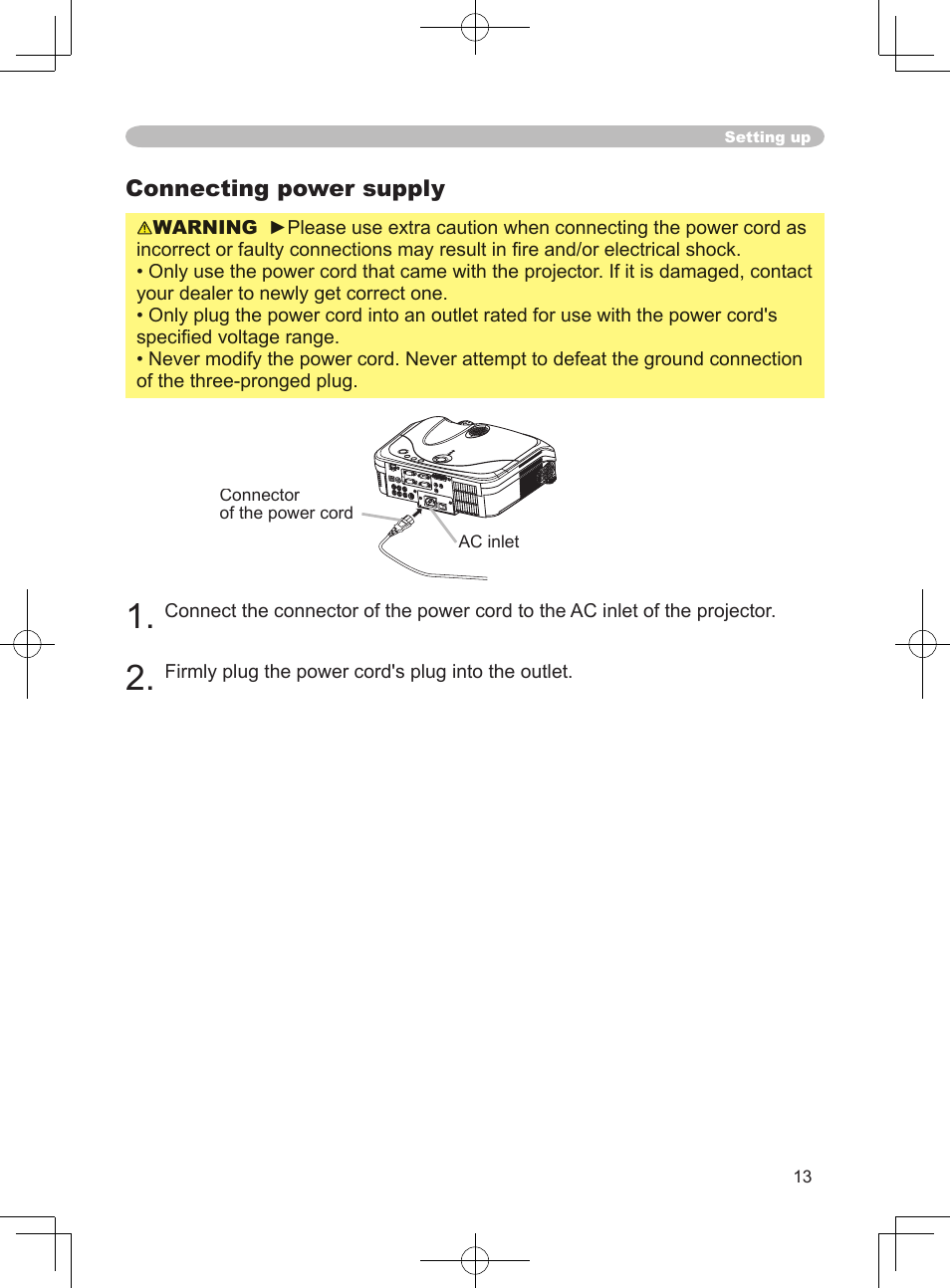 3M X75 User Manual | Page 13 / 57