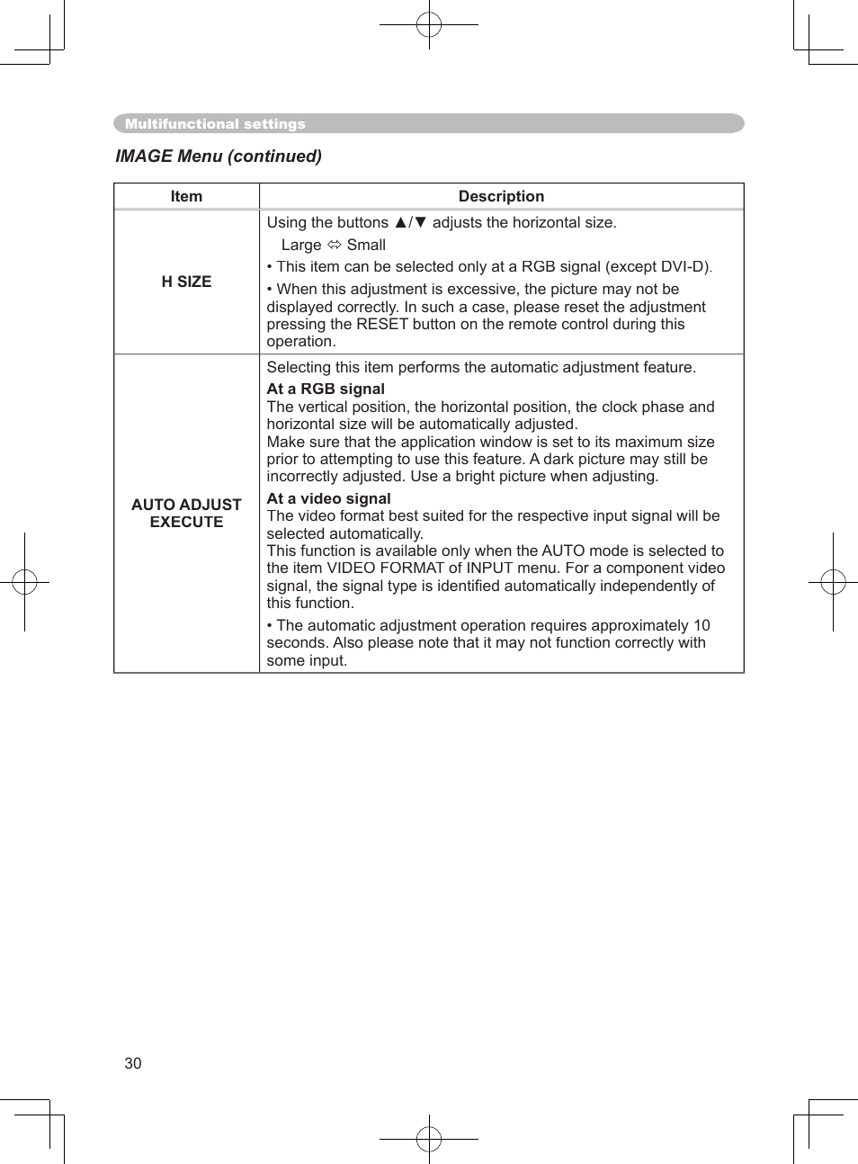 3M X75 User Manual | Page 30 / 57