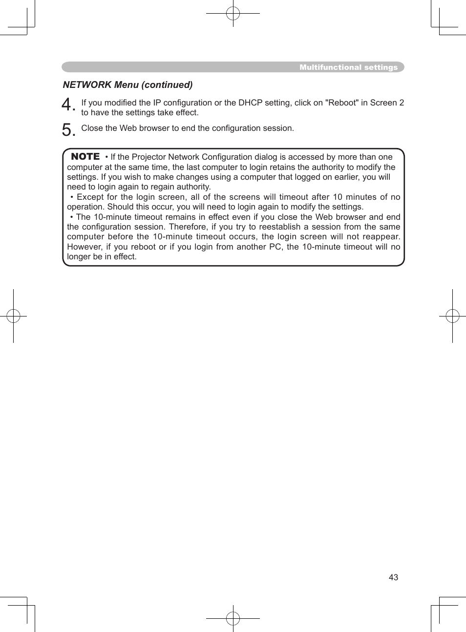 3M X75 User Manual | Page 43 / 57