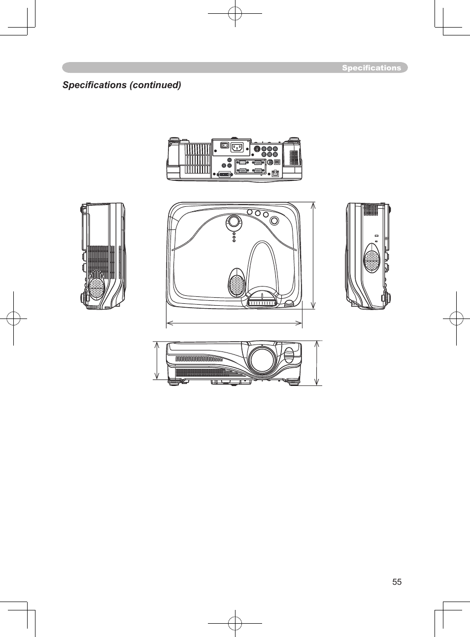 3M X75 User Manual | Page 55 / 57