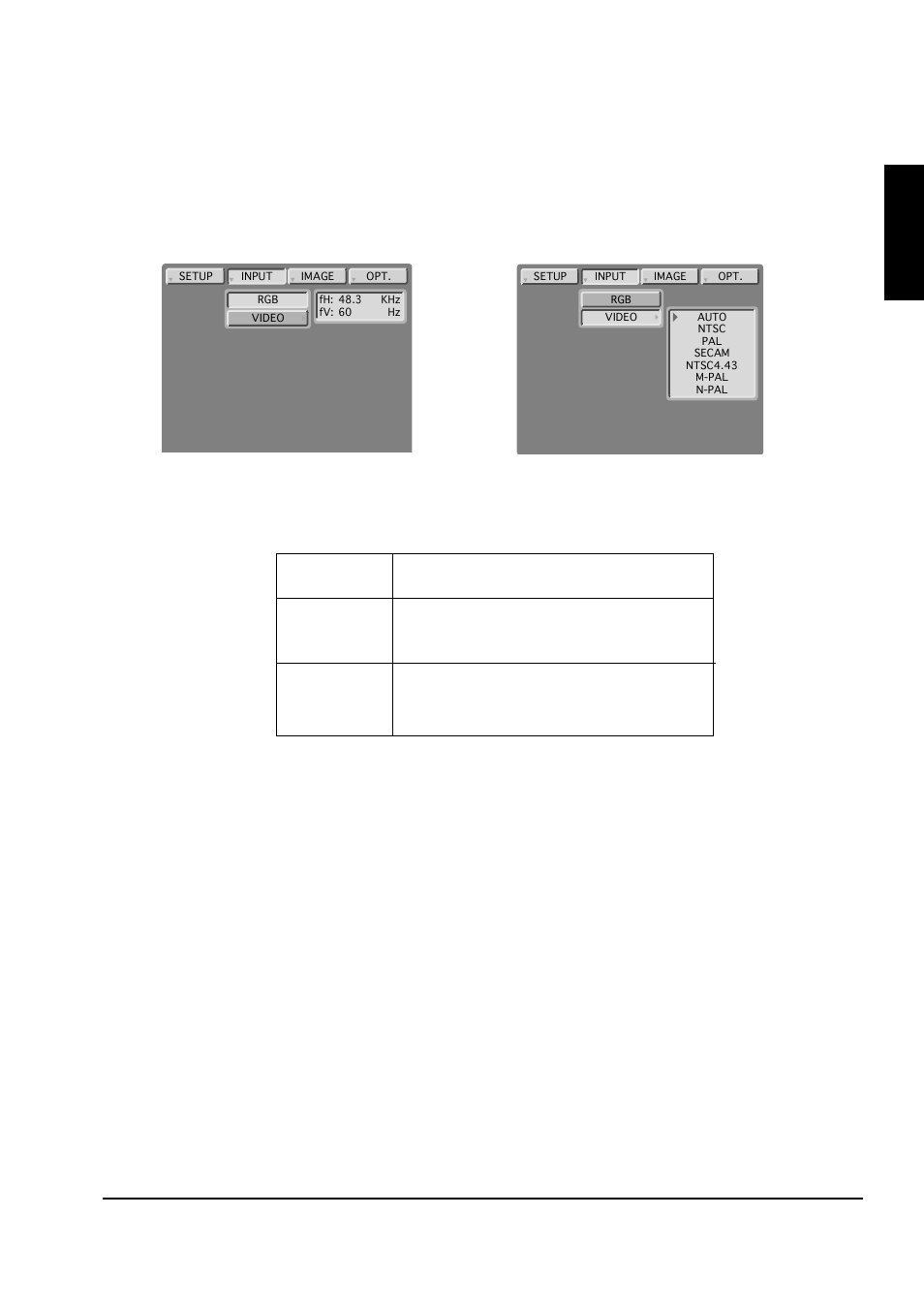 8 input, English | 3M MP8745 User Manual | Page 18 / 39